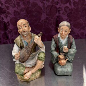 Ceramic figures from Japan